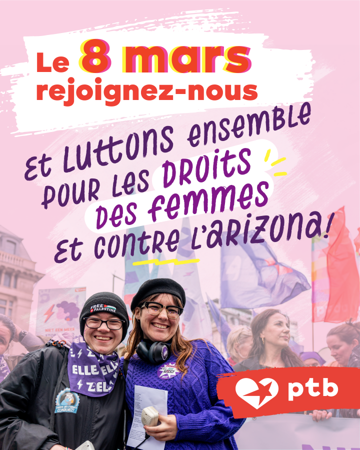 Le 8 mars, rejoignez-nous et luttons pour les droits des femmes et contre l'Arizona