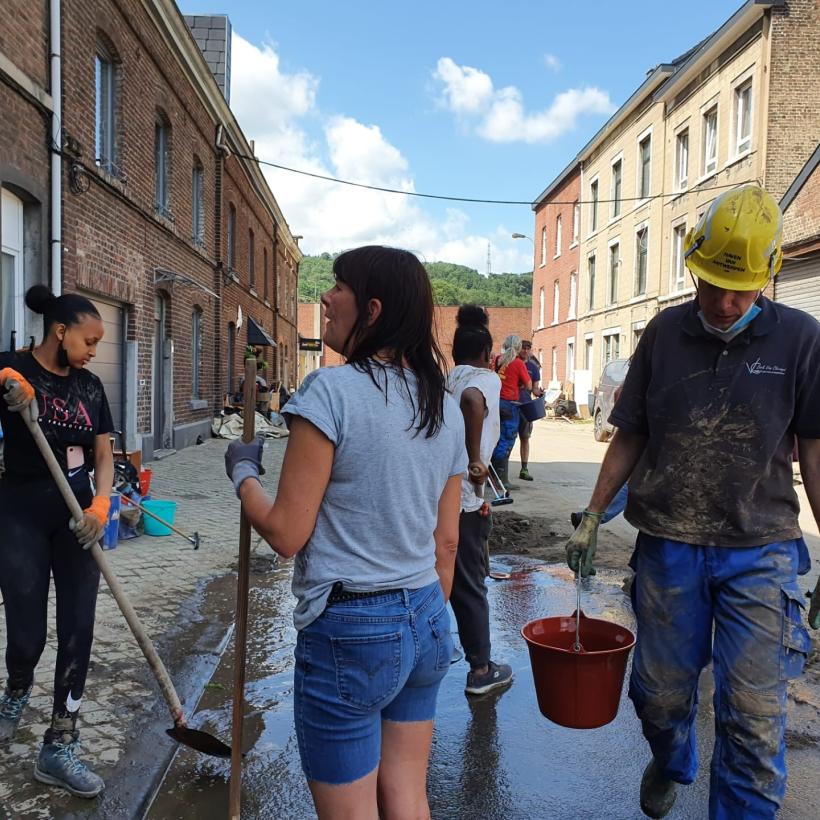 Le PTB demande la mise en place d’un « congé calamité » pour les victimes des inondations