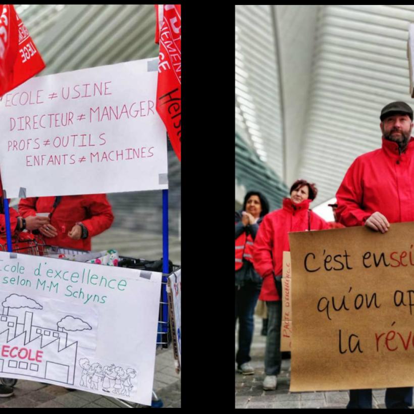 Les enseignants manifestent pour revaloriser leur métier