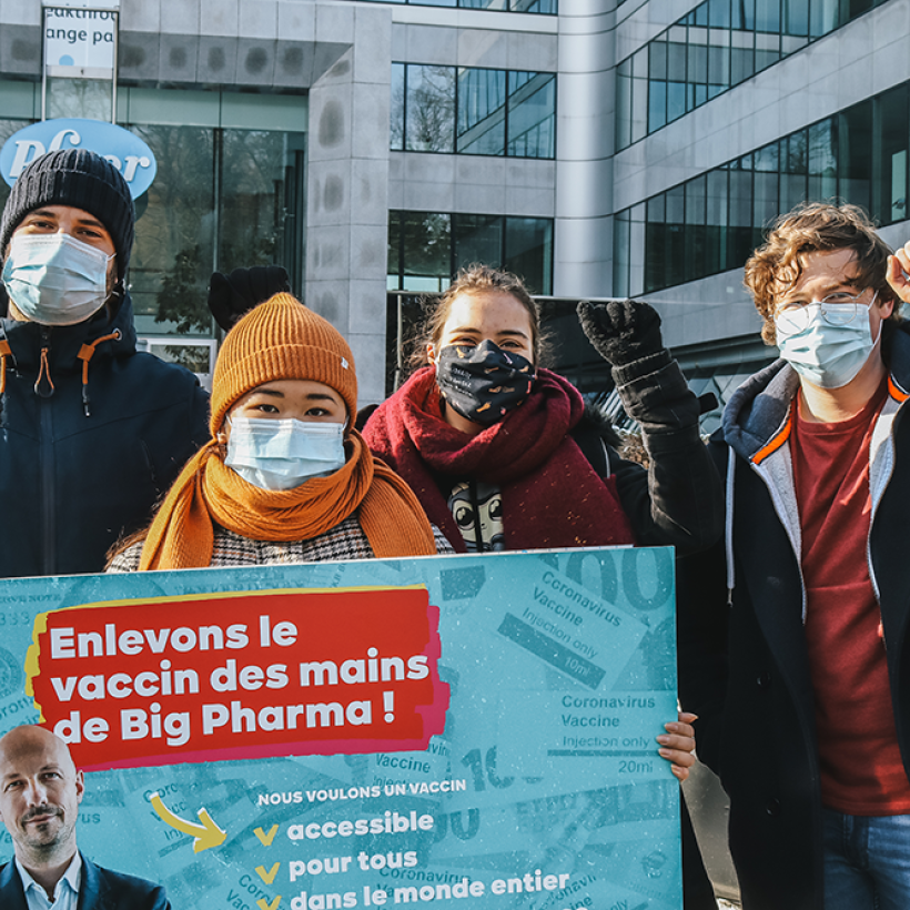 Vaccins Covid : le PTB demande qu’à l’instar des États-Unis, la Belgique soutienne la levée des brevets
