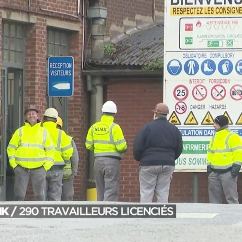 NLMK Clabecq : l'argent public ne peut servir à supprimer 290 emplois