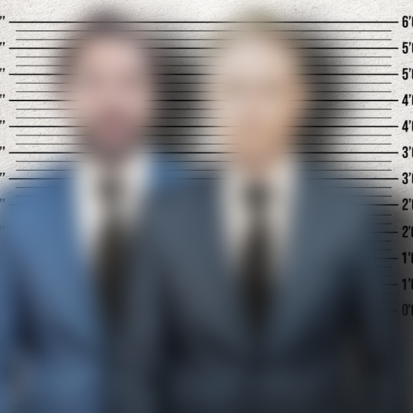 Deux silhouettes floues